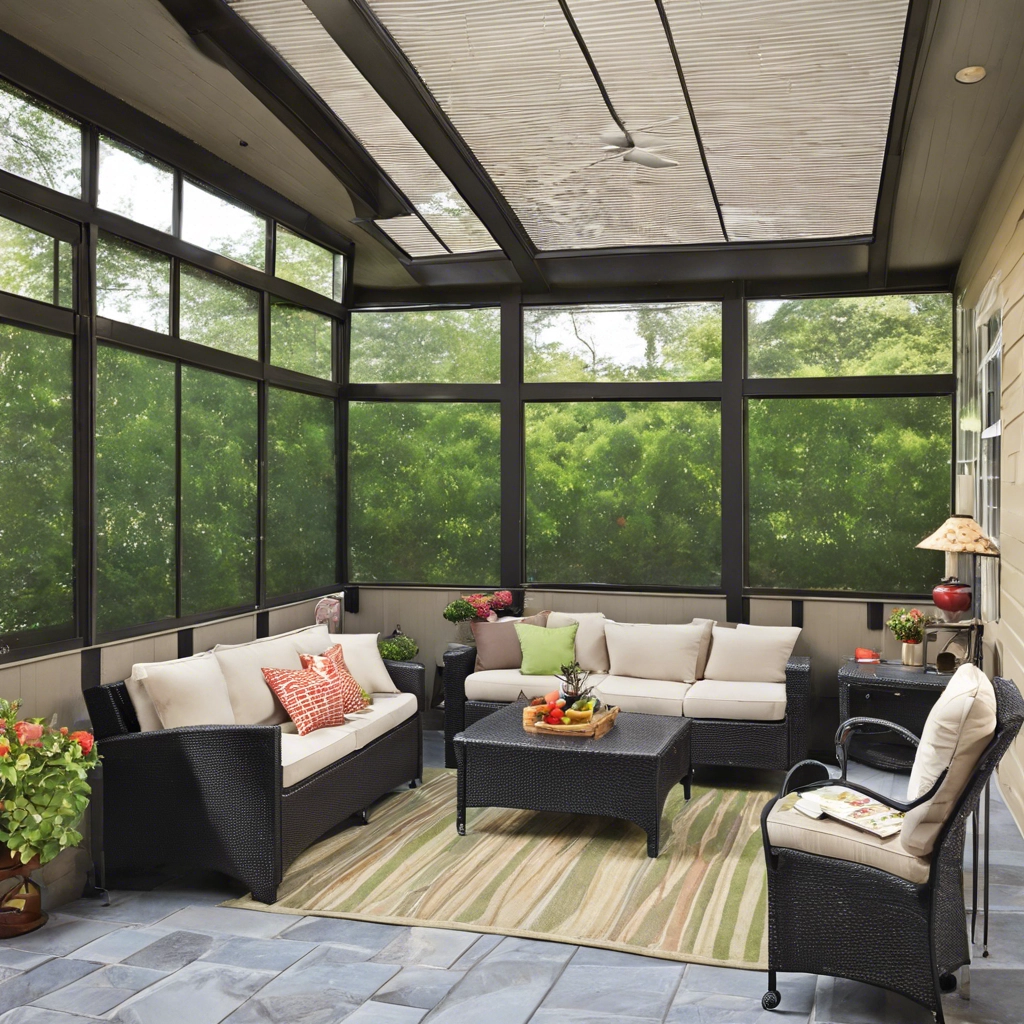 All season Florida room enclosure built for Northwest Florida living