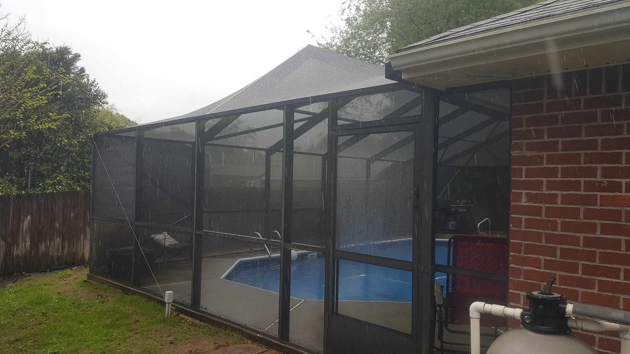 Pool Enclosure gulf breeze