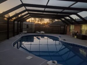 swimming pool screen enclosure