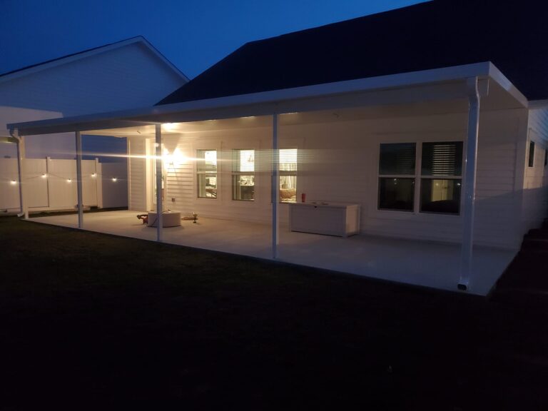 panama city beach patio cover insulated